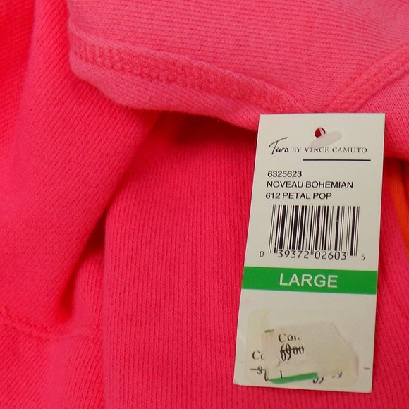 Two by Vince Camuto Noveau Bohemian Sweatshirt L - Picture 8 of 8